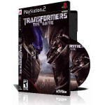 Transformers The Game ps2با کاور کامل و چاپ روی دیسک