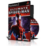 Ultimate Spider Man ps2 با کاور کامل و قاب وچاپ روی دیسک