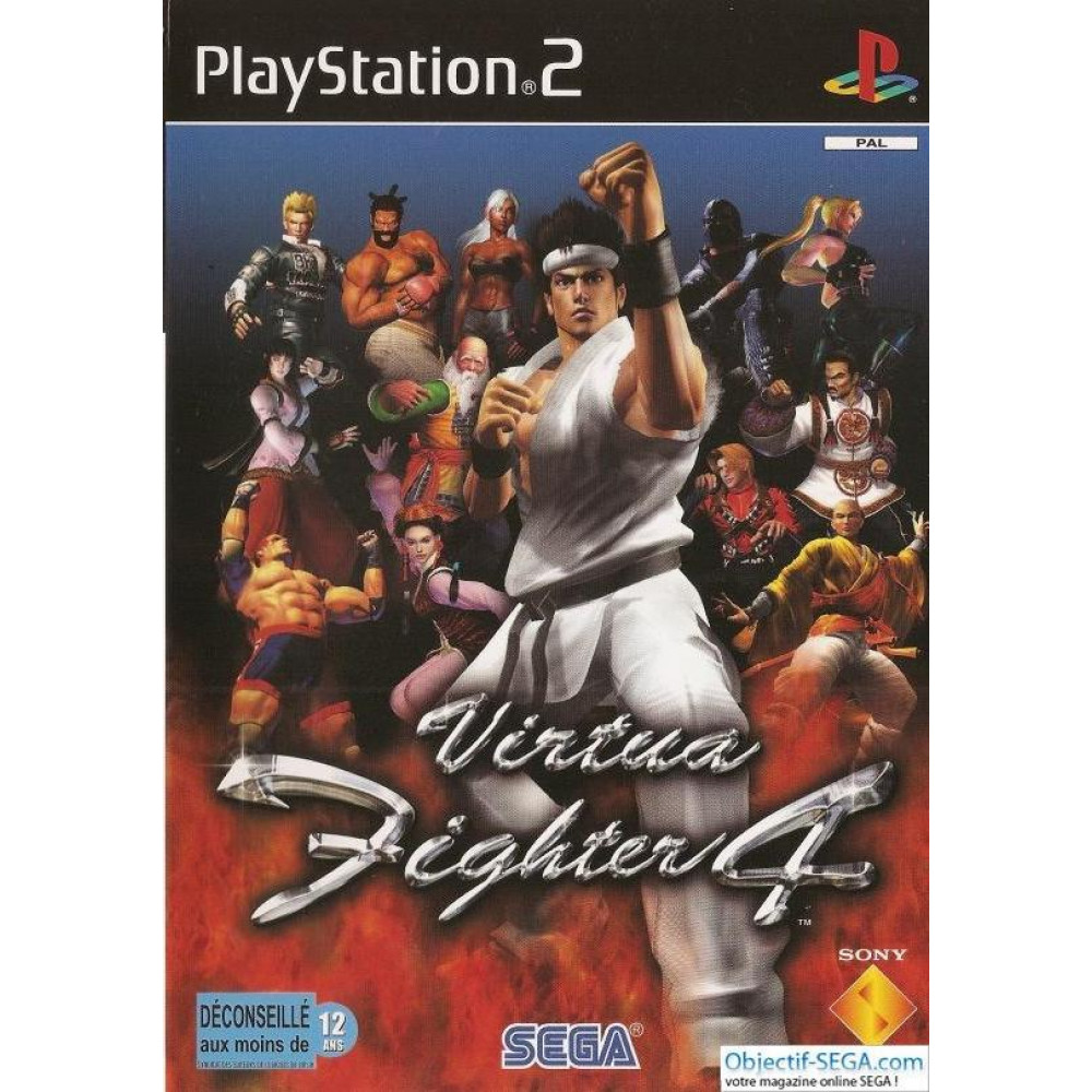 بازی اورجینال Virtua Fighter 4 PS2