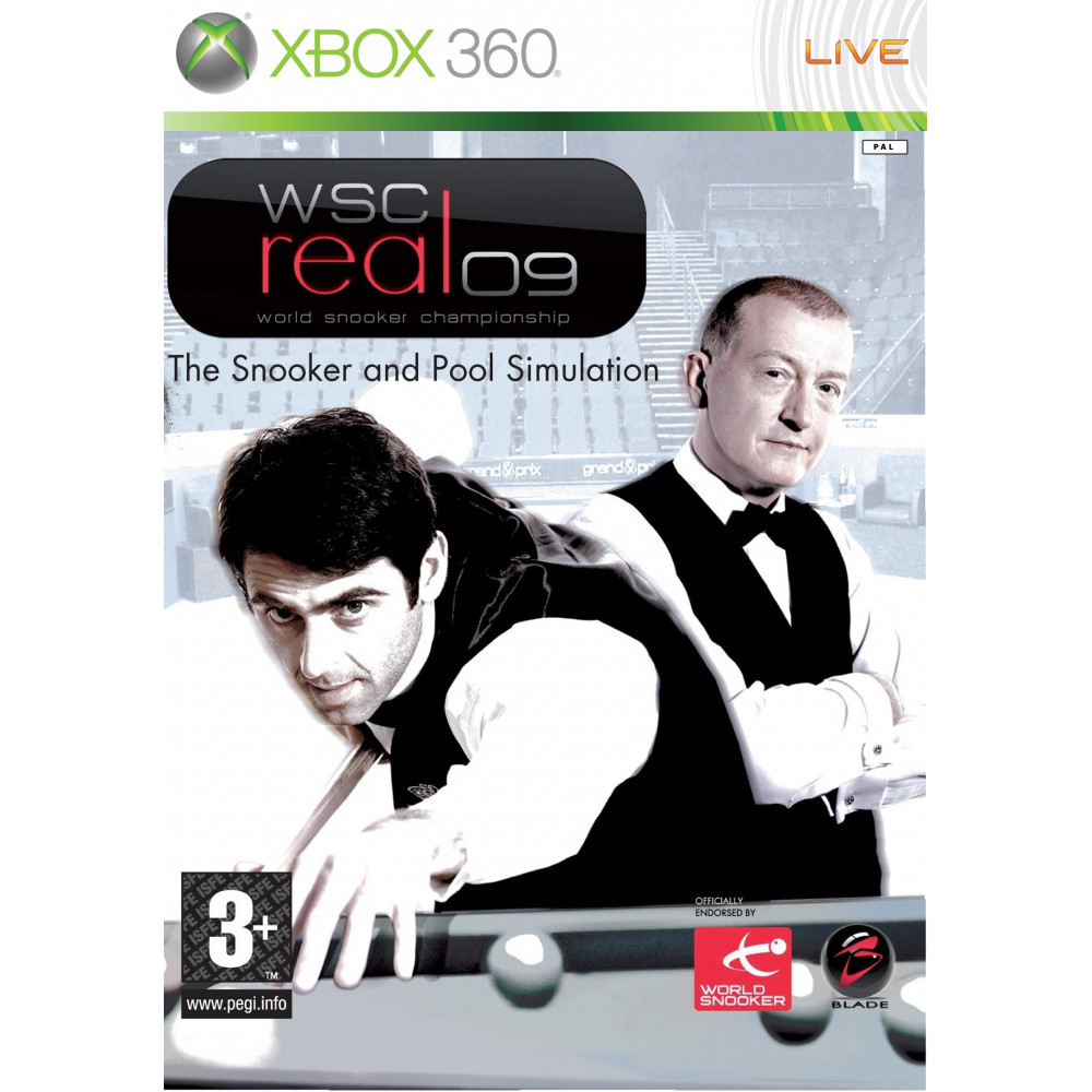 بازی اورجینال WSC real 09 XBOX 360