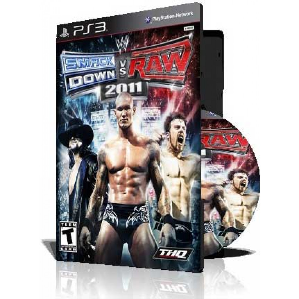 (WWE Smackdown Vs Raw 2011 PS3 (2DVD