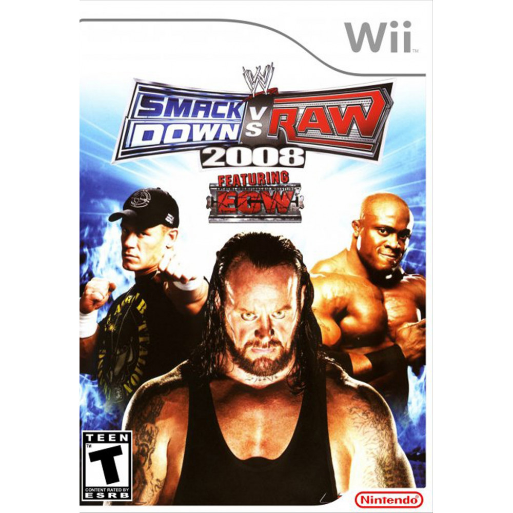 بازی اورجینال WWE Smackdown Vs Raw 2008 Wii