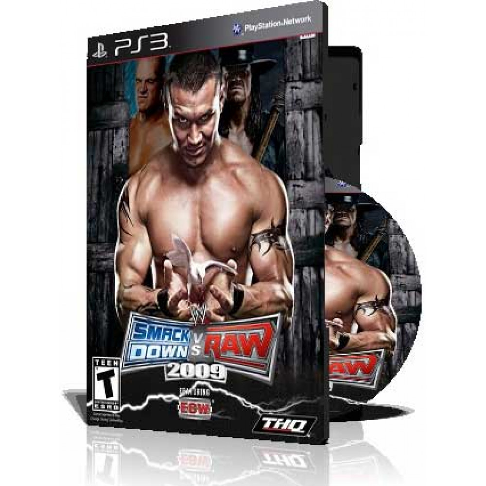 (WWE Smackdown Vs Raw 2009 PS3 (3DVD