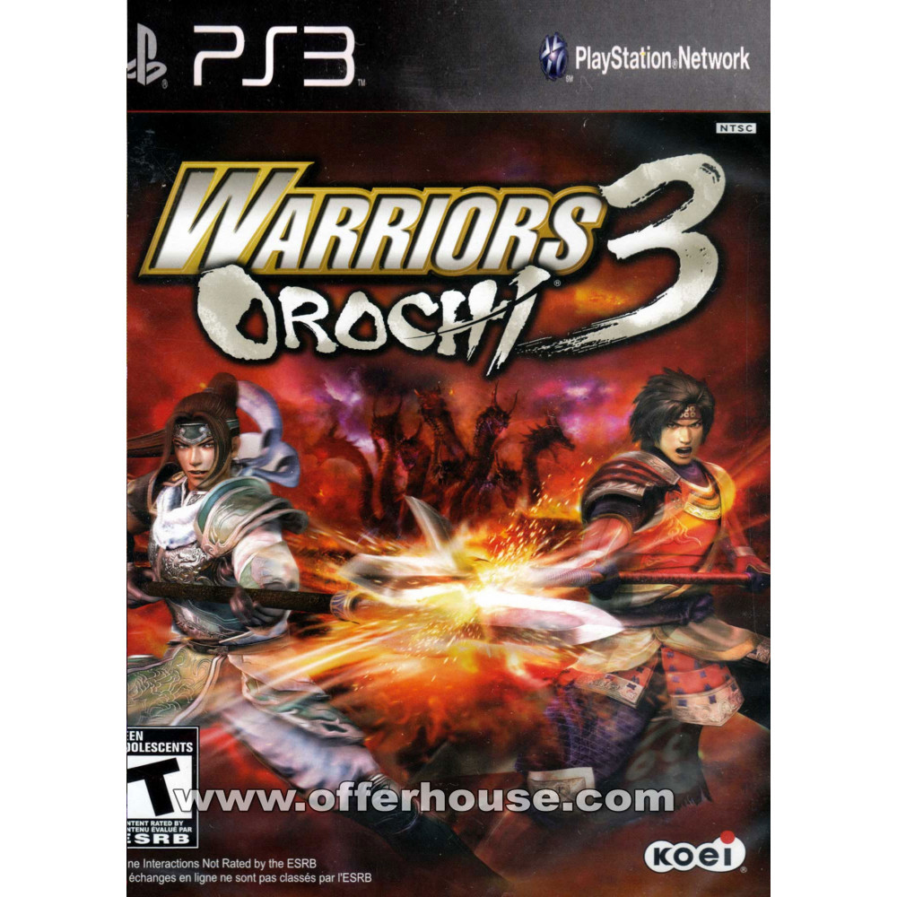 بازی اورجینال Warriors Orochi 3 PS3