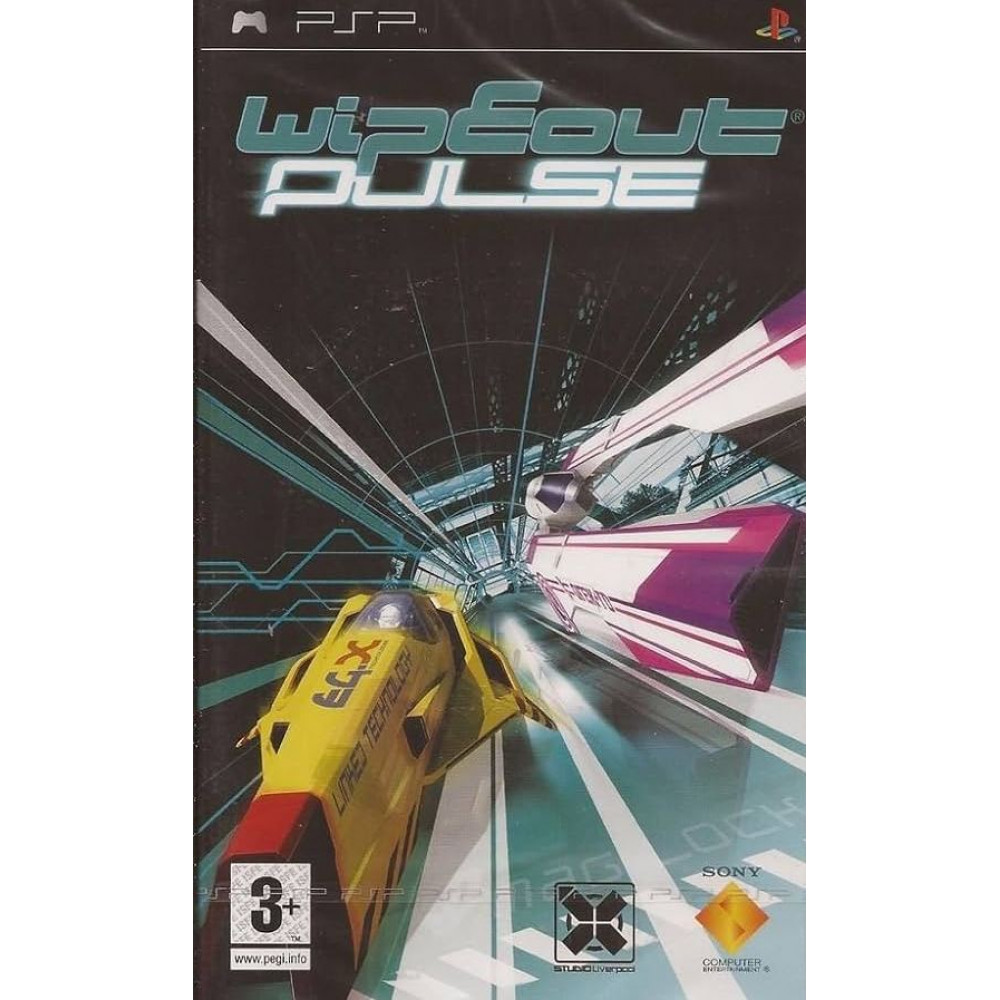 بازی اورجینال Wipeout pulse PSP