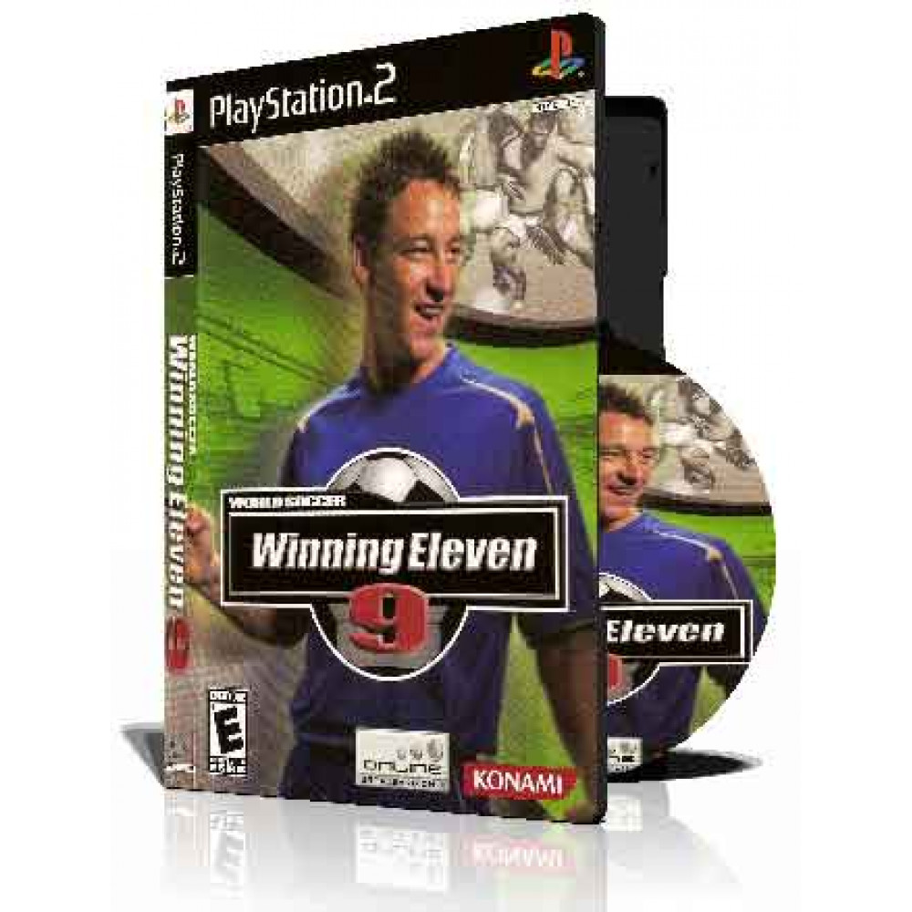 World Soccer Winning Eleven 9با کاور کامل و قاب وچاپ روی دیسک