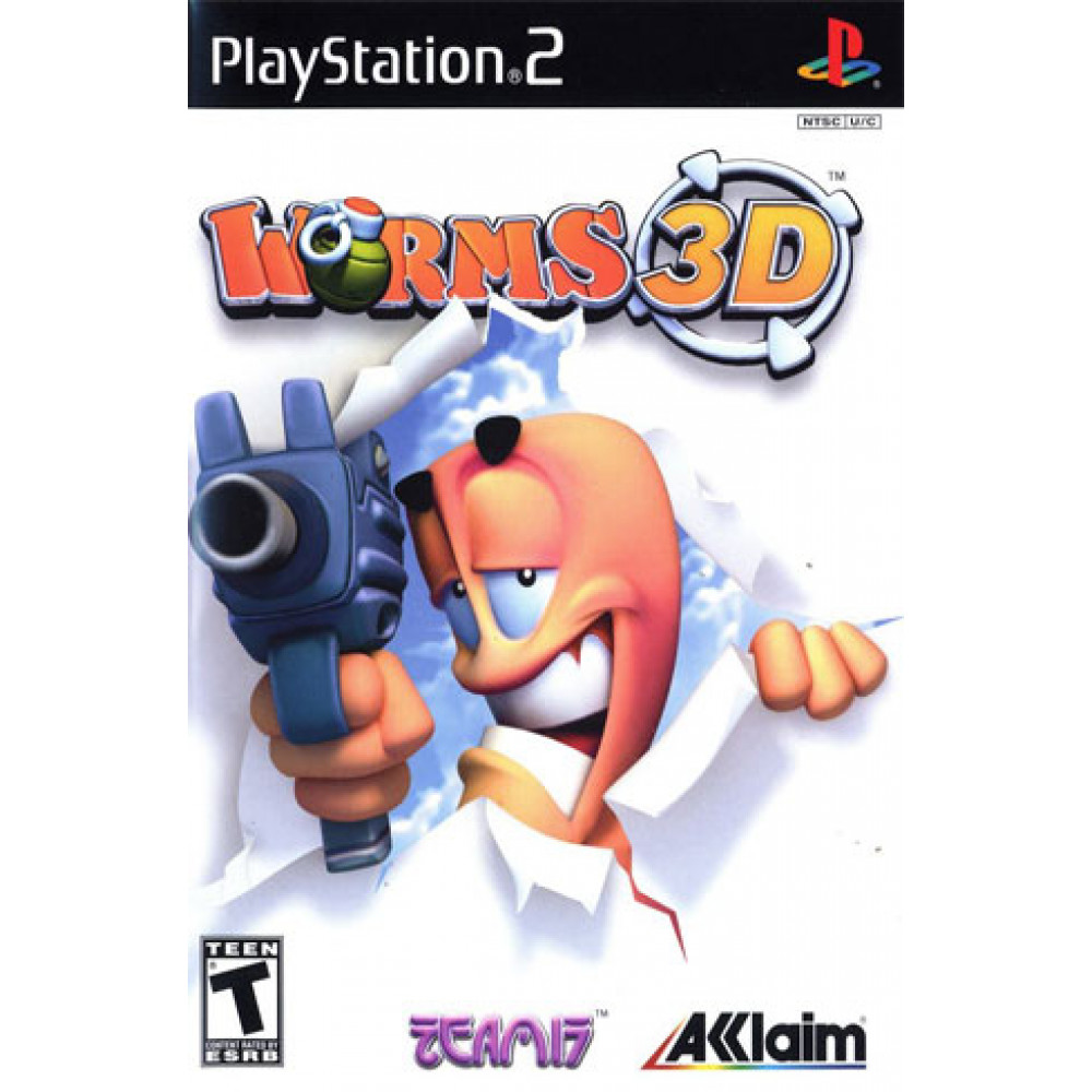 بازی اورجینال Worms 3D PS2