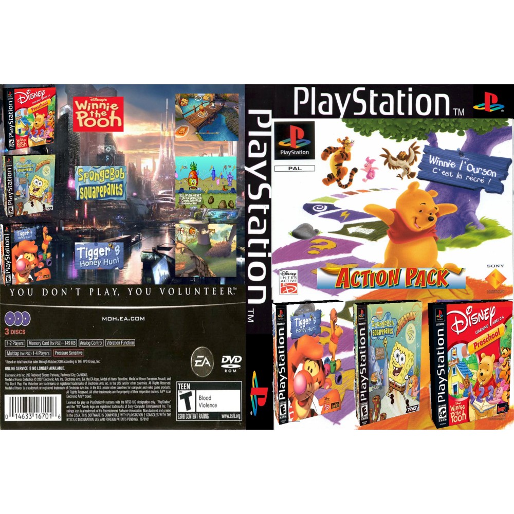 مجموعه 3 بازی کارتونی