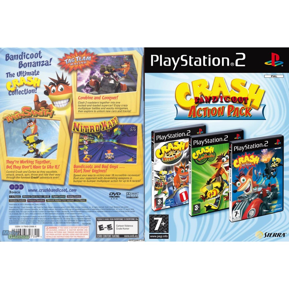 Crash Bandicoot Action Pack