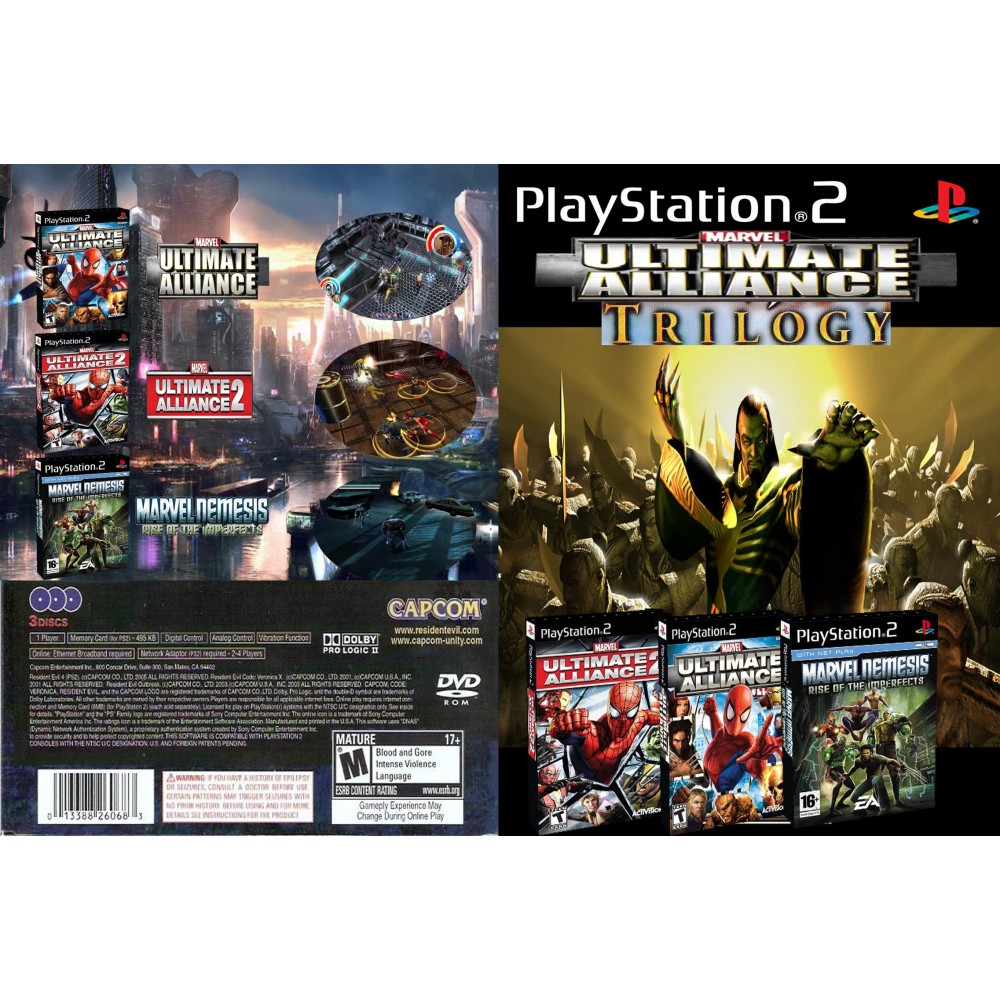 Marvel Games Trilogy