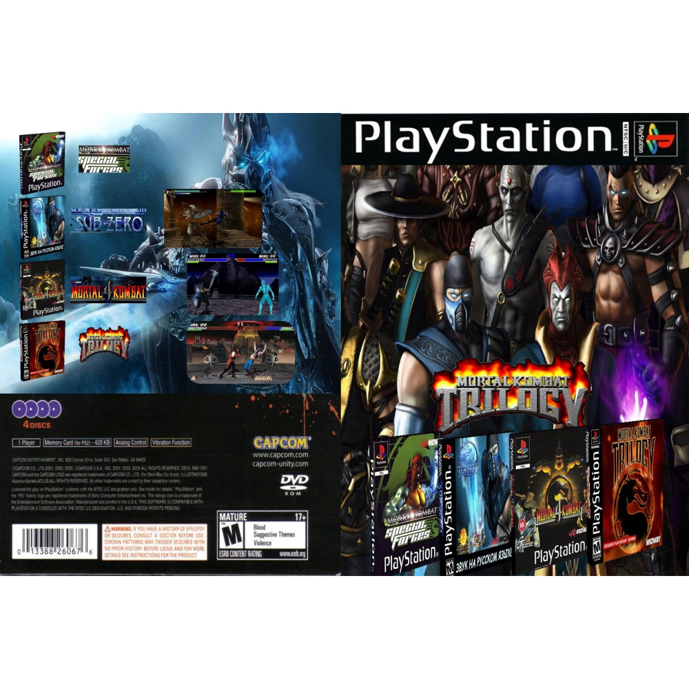 Mortal Kombat PS1 Collection