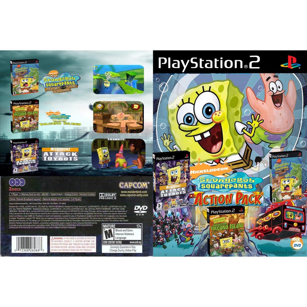 Spongebob Action Pack