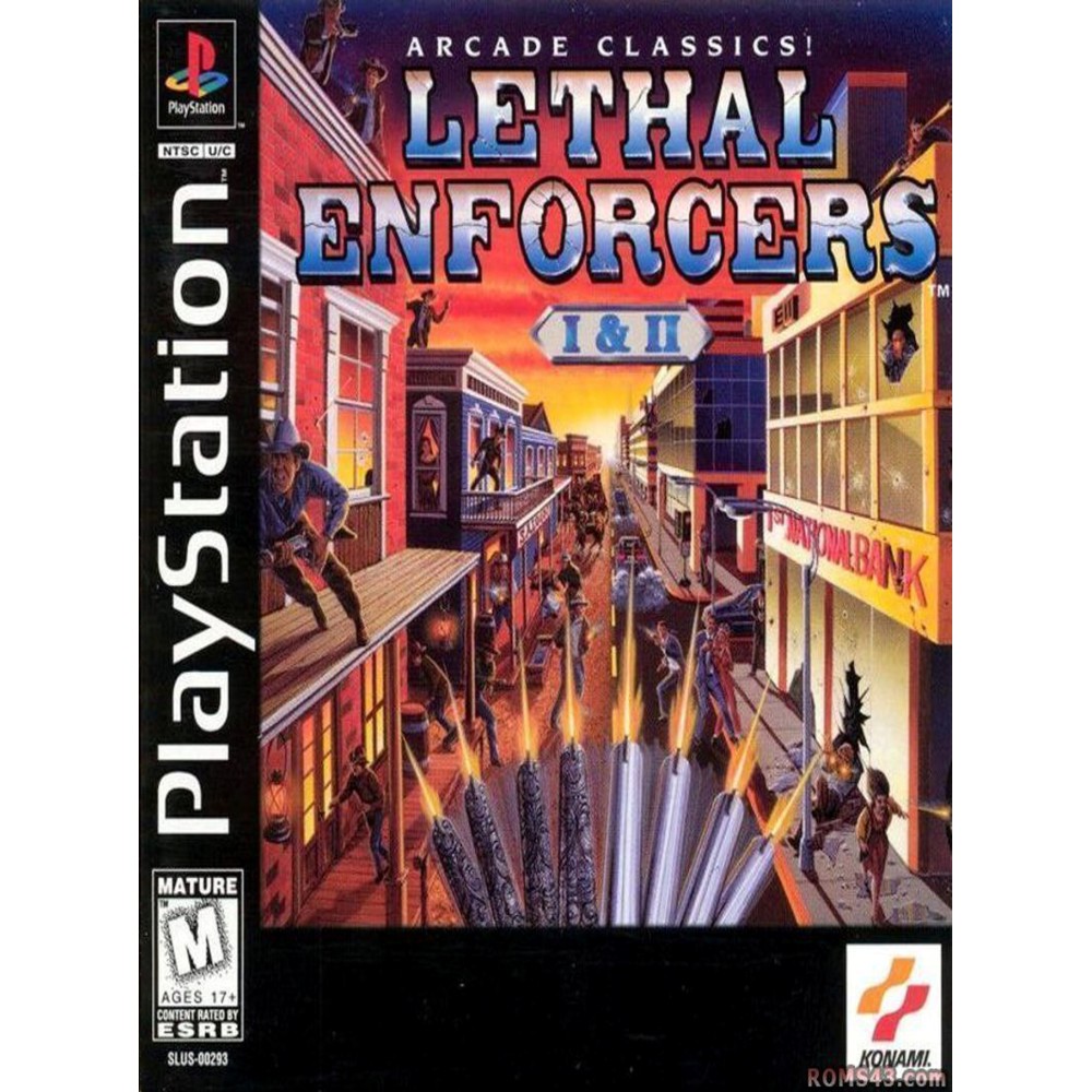 Lethal Enforces 1 and 2 PS1