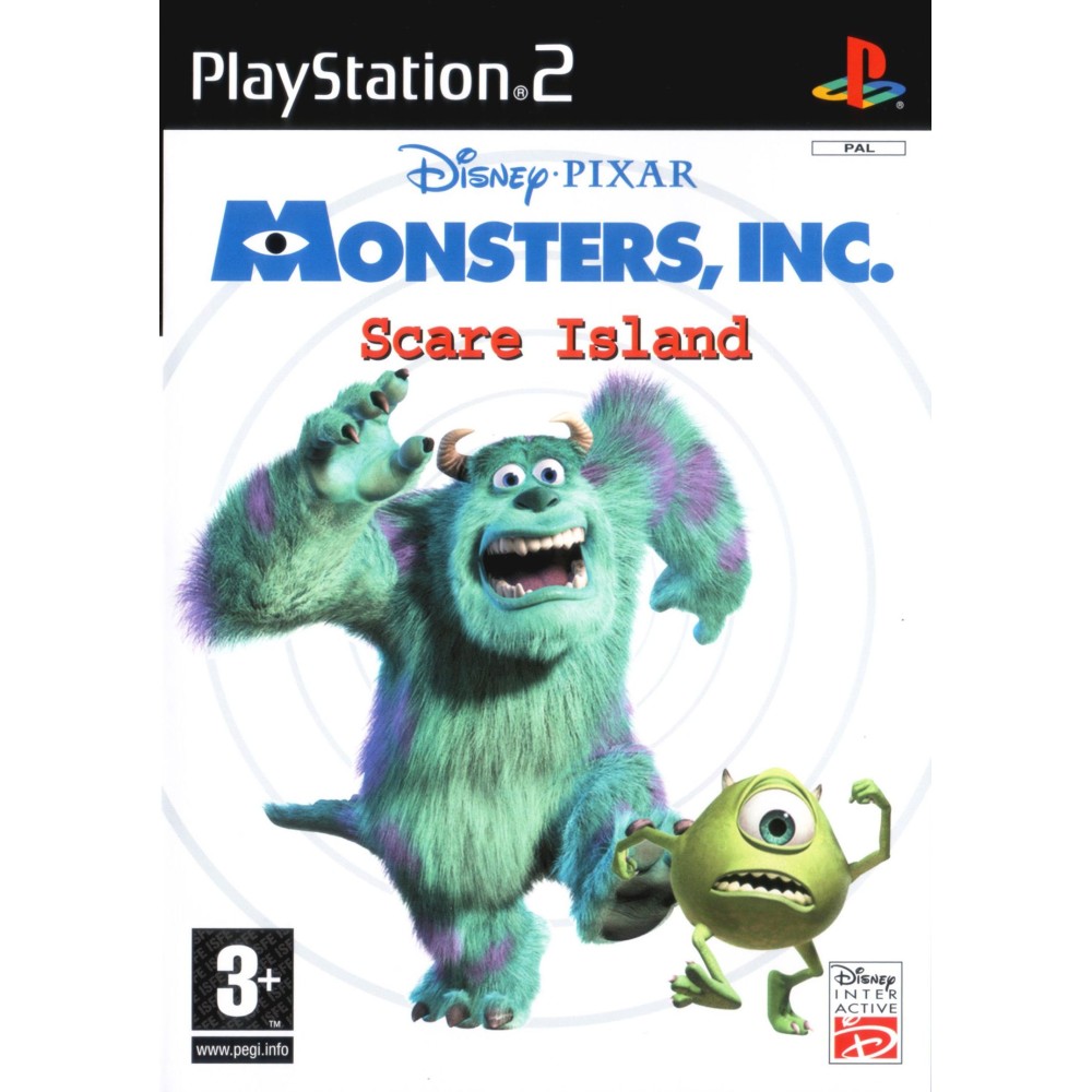 Monsters inc Scare Island PS1