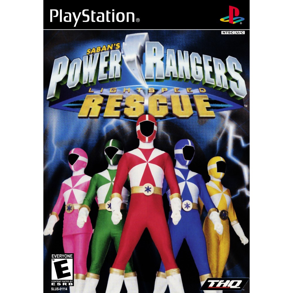Power Rangers Lightspeed Rescue PS1