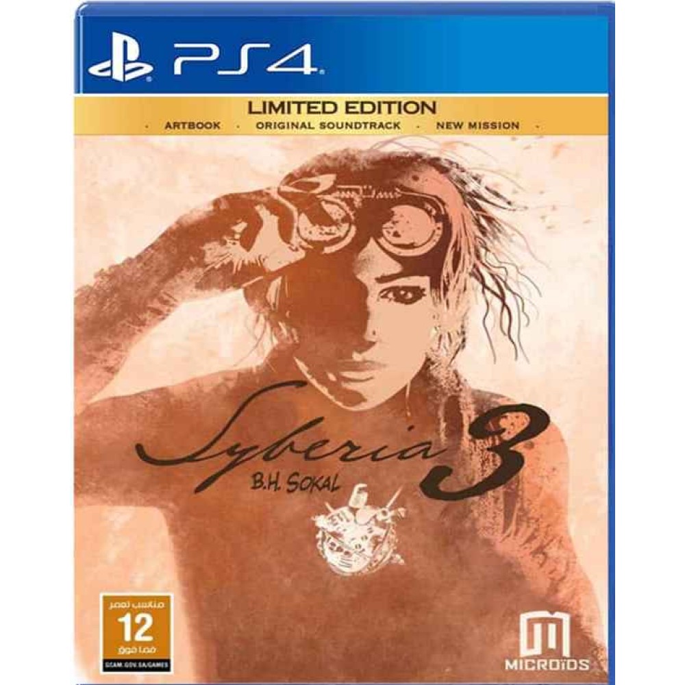 Syberia 3 Limited Edition PS4 Syberia 3 Limited Edition PS4