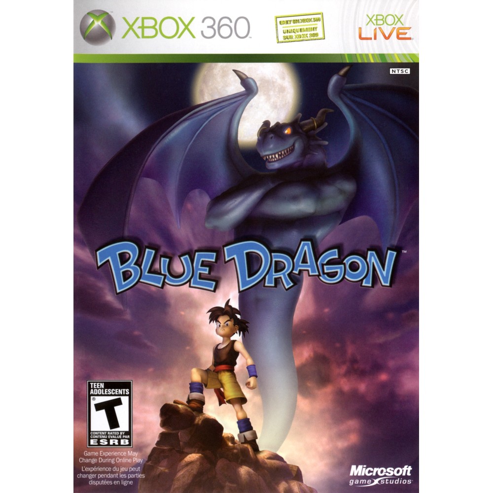 بازی 3 دیسک Blue Dragon XBOX 360