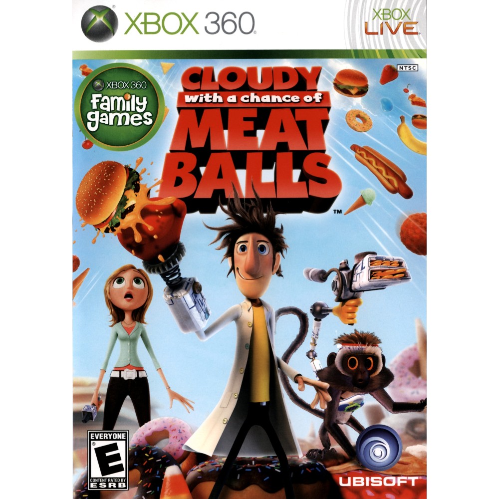 Cloudy with a Chance of Meetball XBOX 360