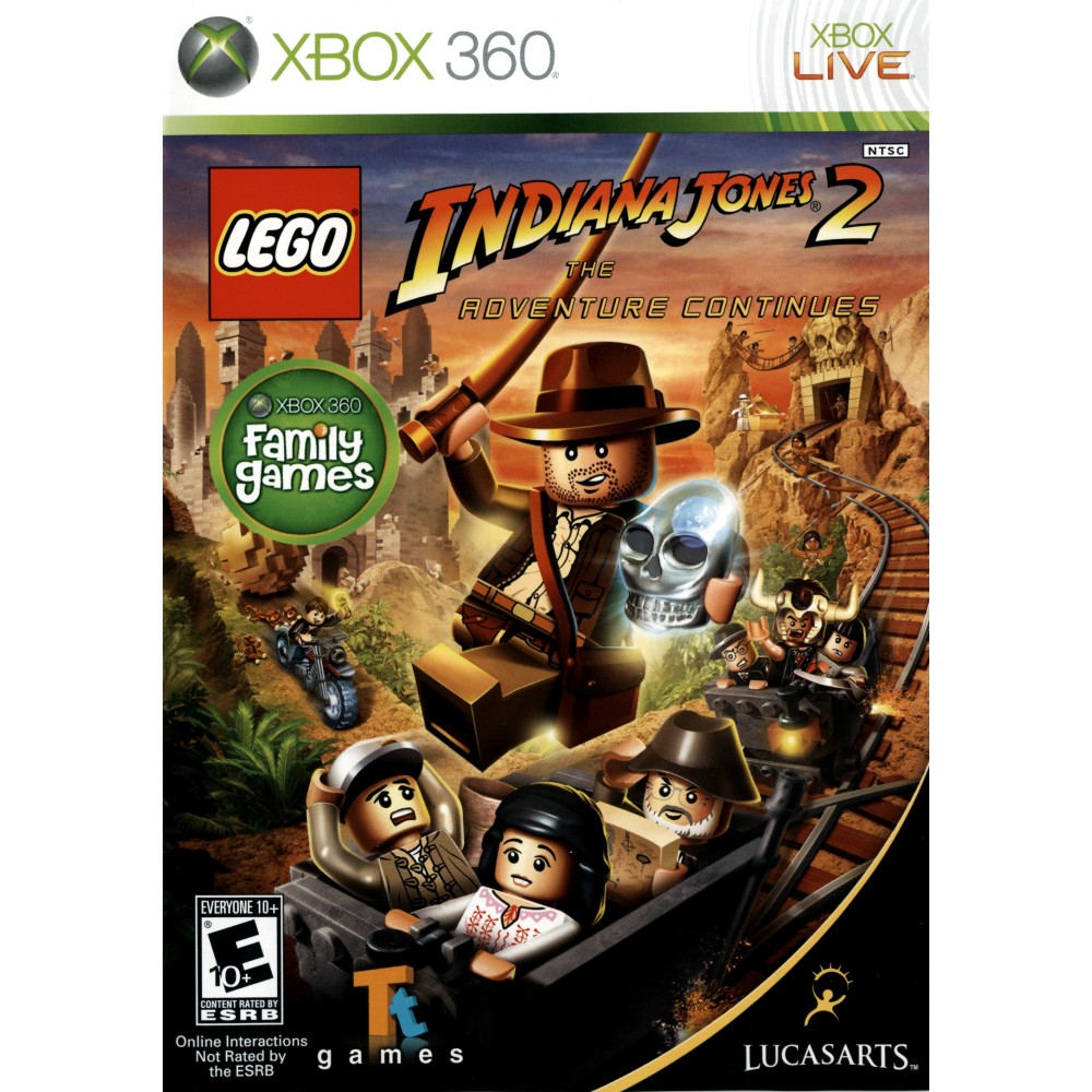 Lego Indiana Jones 2 The Adventure Continues XBOX 360