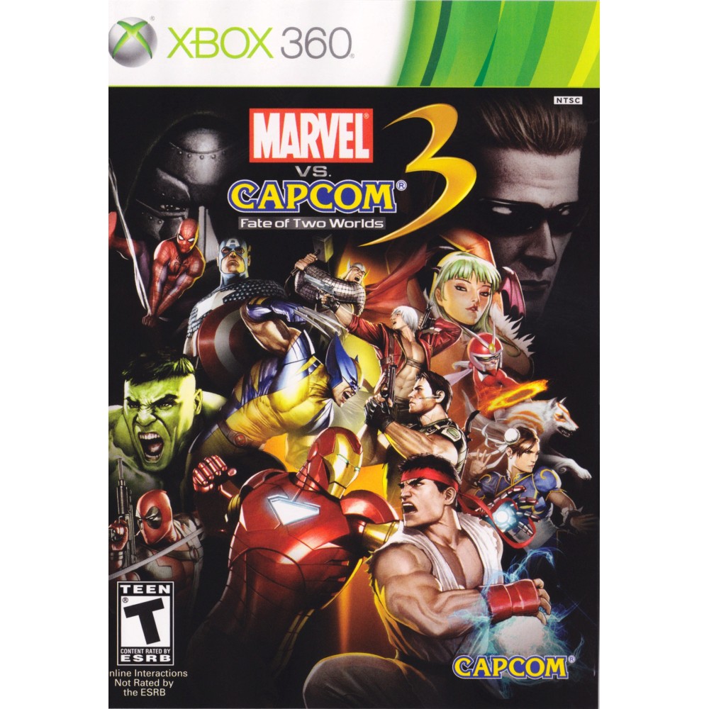 Marvel VS Capcom 3 Fate of Two Worlds XBOX 360