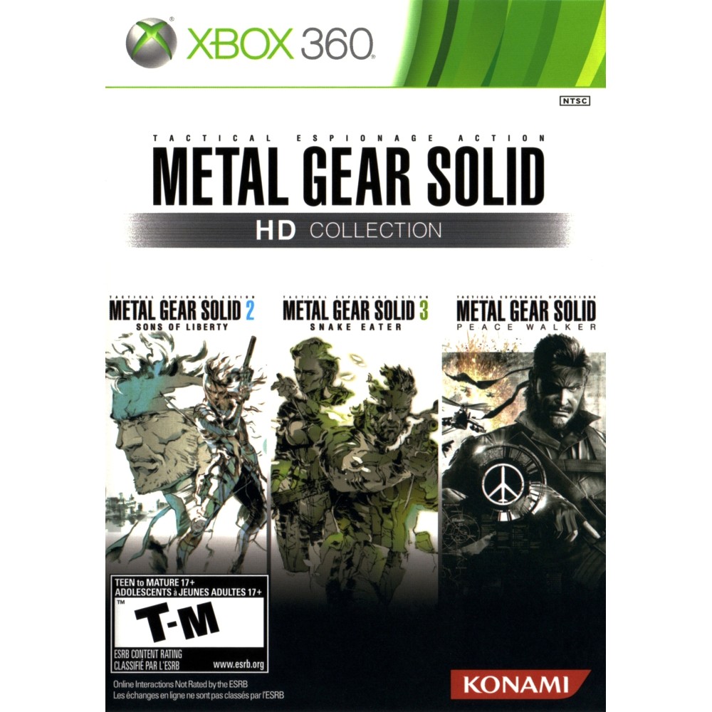 Metal Gear Solid HD Collection XBOX 360