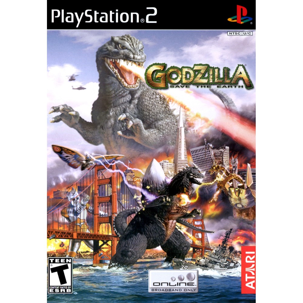 Godzilla Unleashed PS2