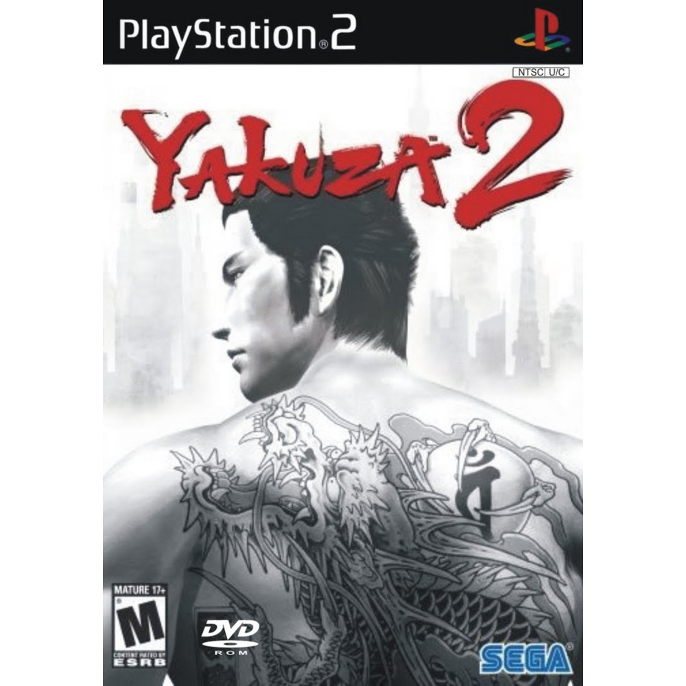 بازی یاکوزا 2 دو دیسک Yakuza 2 PS2