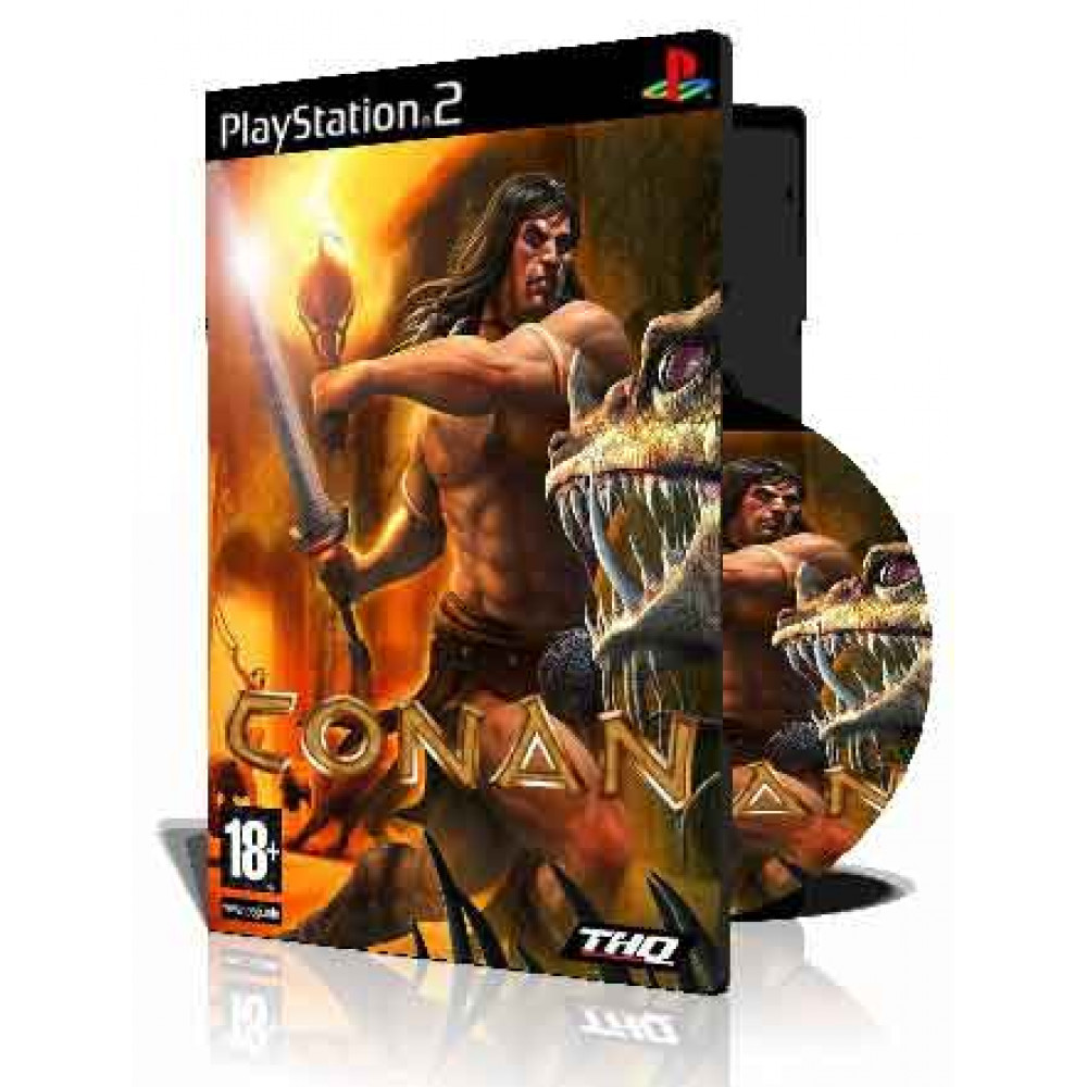  با کاور کامل و چاپ روی دیسکConan ps2