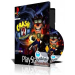 با کاور کامل وقاب و چاپ روی دیسکبازی کراش Crash bandicoot 2