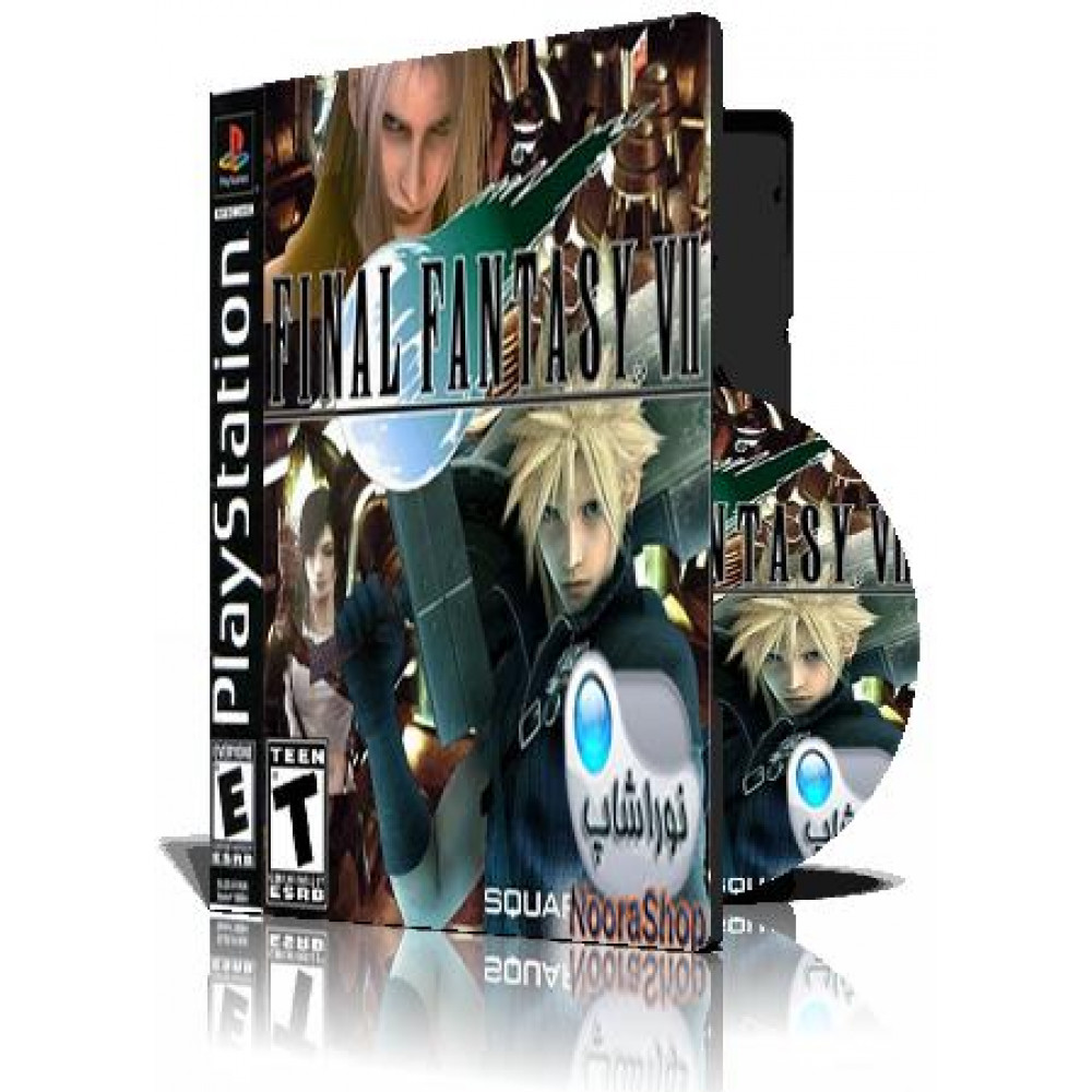  با کاور کامل و چاپ روی دیسک(Final Fantasy VII(ENG