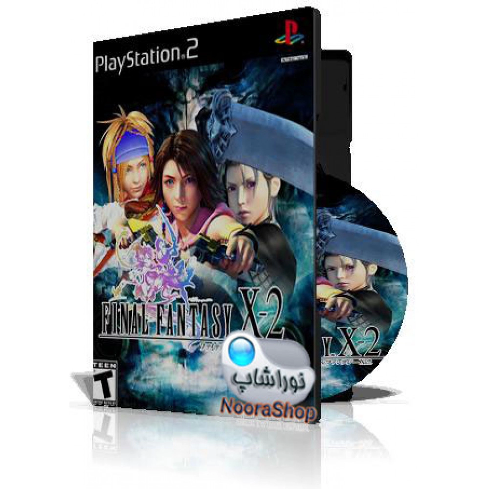 Final Fantasy X-2 International+last mission با کاور کامل وقاب و چاپ روی دیسک