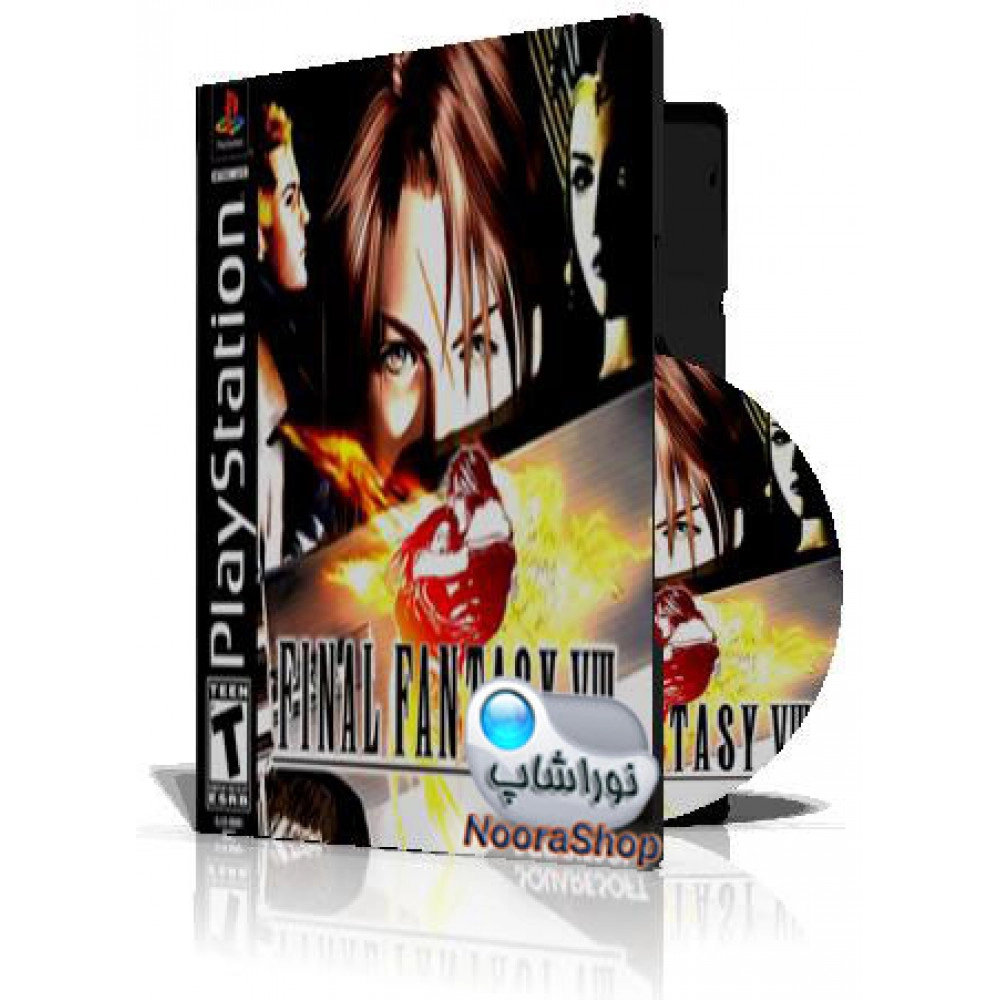 Final Fantasy VIII با کاور کامل و چاپ روی دیسک