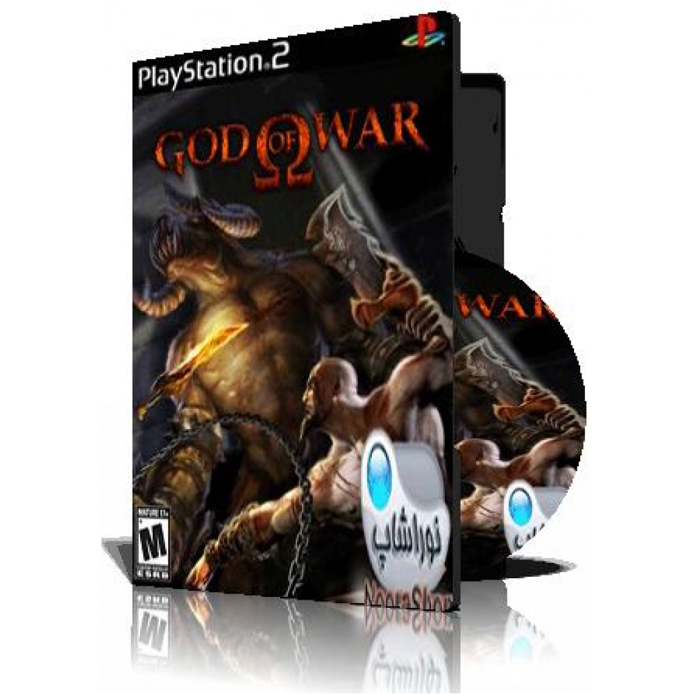 God Of War Iبا کاور کامل و قاب وچاپ روی دیسک