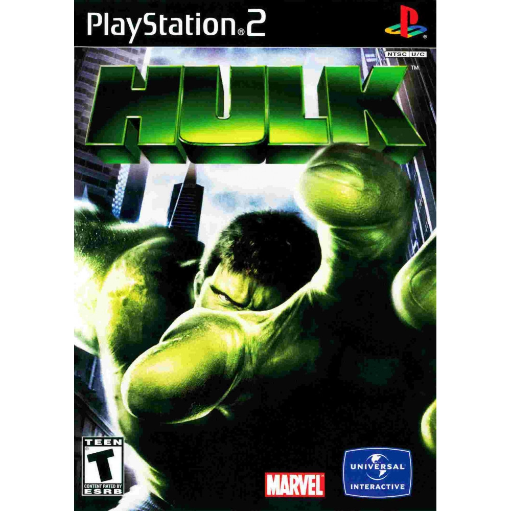 بازی اورجینال hulk PS2