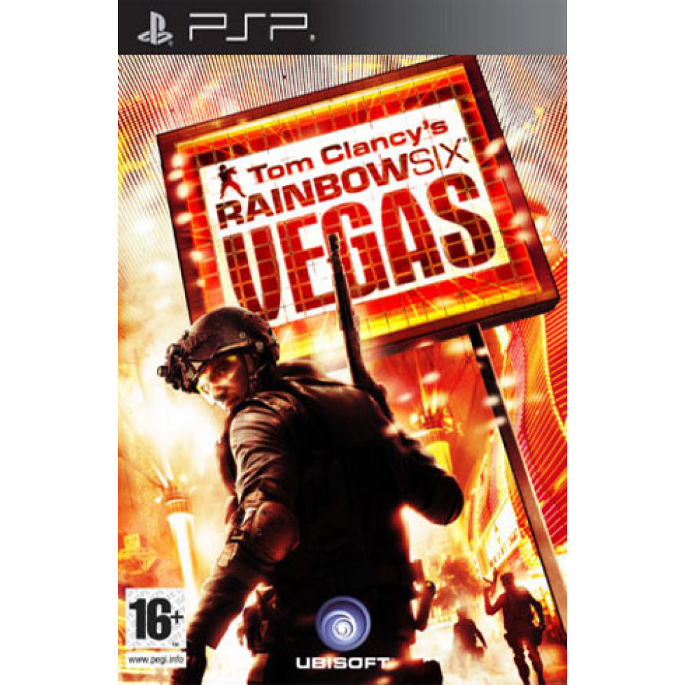 بازی اورجینال rainbow six vegas PSP