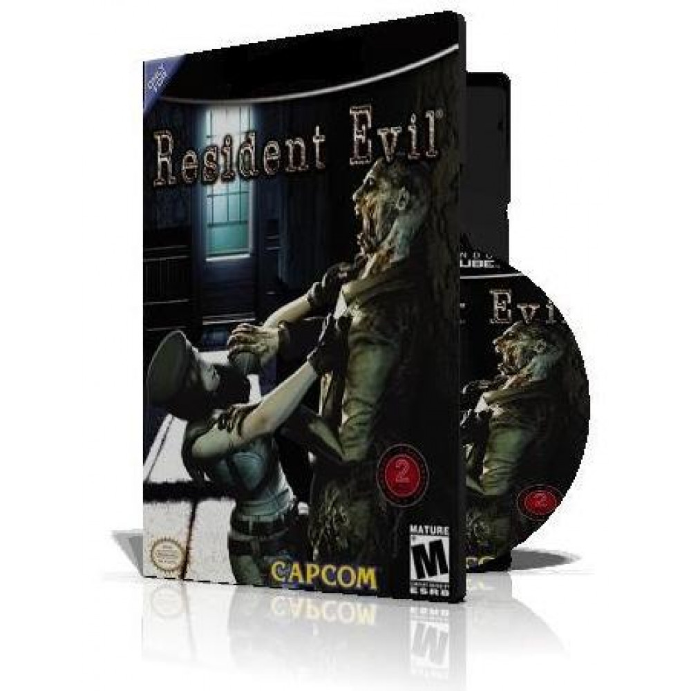 Resident Evil 1 با کاور کامل و قاب وچاپ روی دیسک