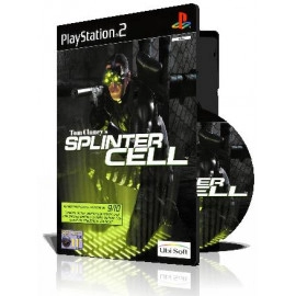 Splinter Cell 1 ps2 با کاور کامل وقاب و چاپ روی دیسک
