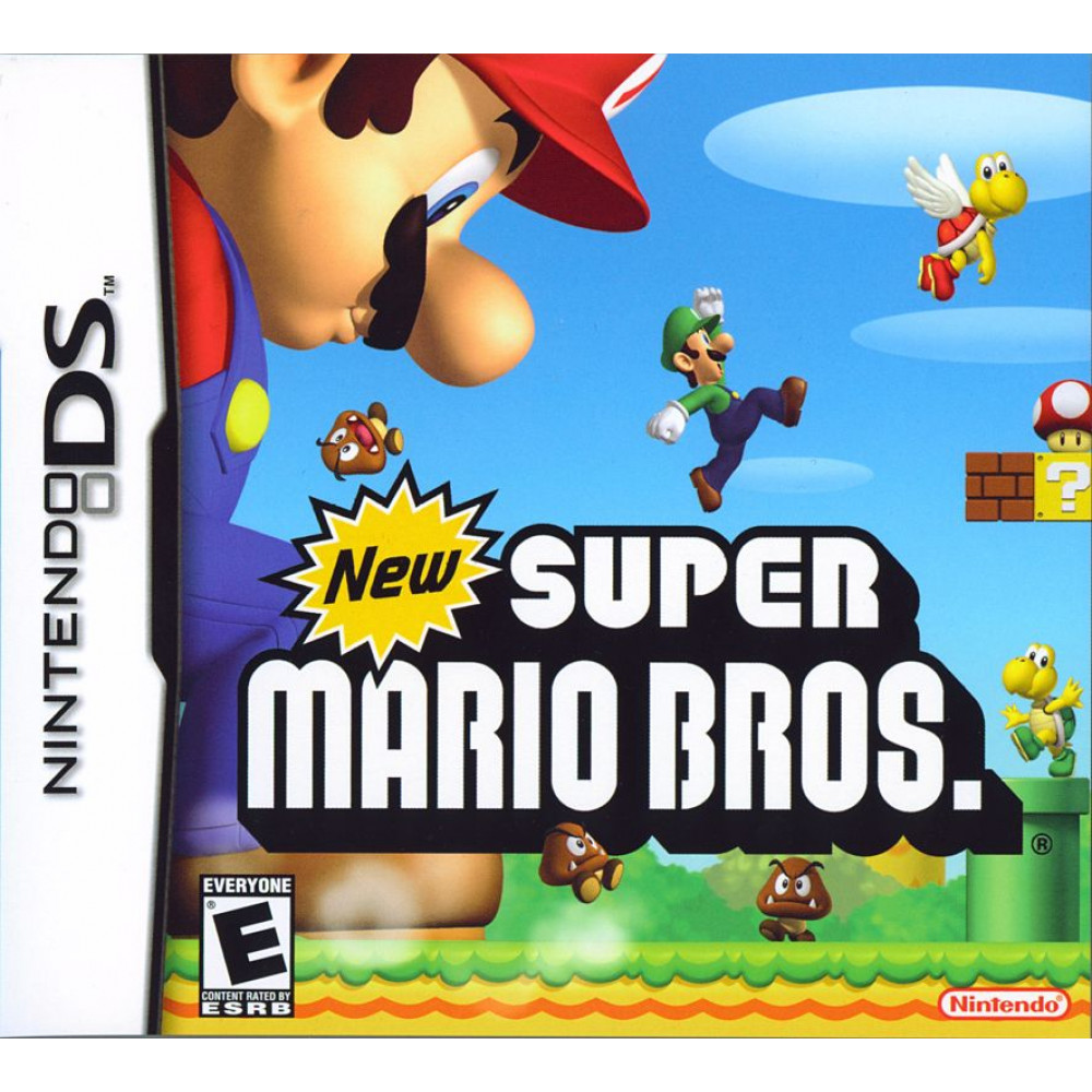 بازی اورجینال super mario bros DS