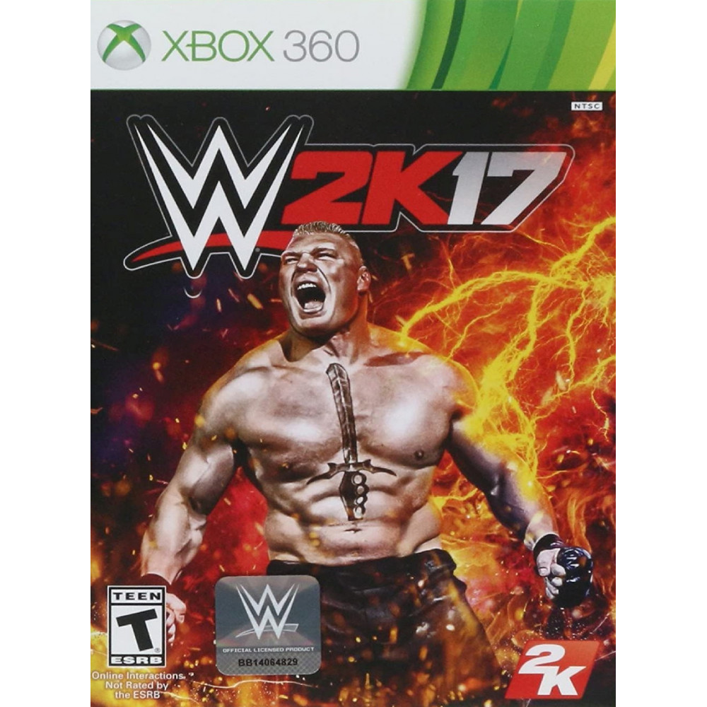 بازی اورجینال wwe 2k17 XBOX 360