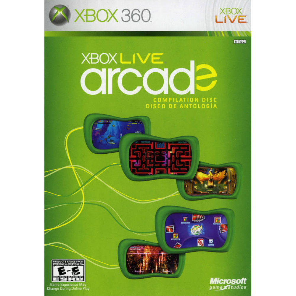 بازی اورجینال xbox arcade compilation XBOX 360